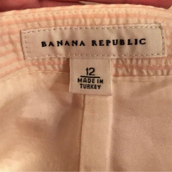 Banana Republic seersucker A-line skirt. - Picture 4 of 4